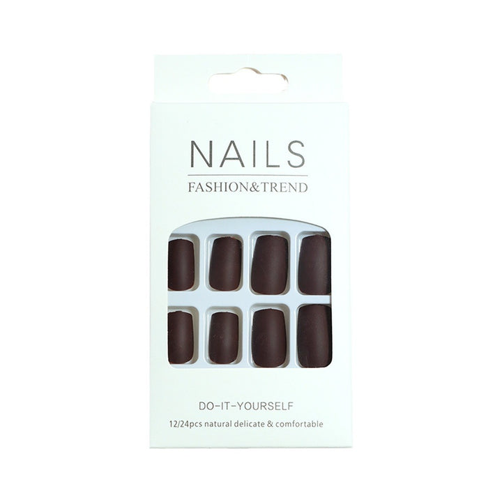 Premium Matte Finish Press-On Nails Bowlift