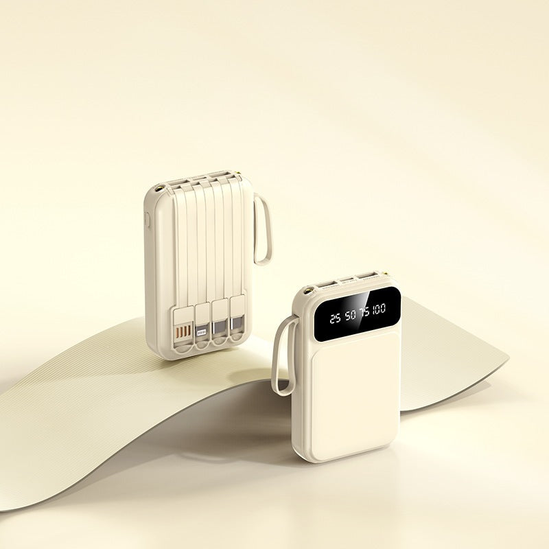 Compact power bank with digital display Bowlift