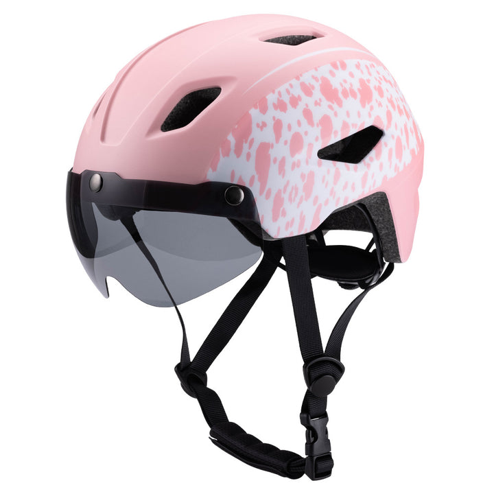 Urban Cycling Helmet with Visor Bowlift
