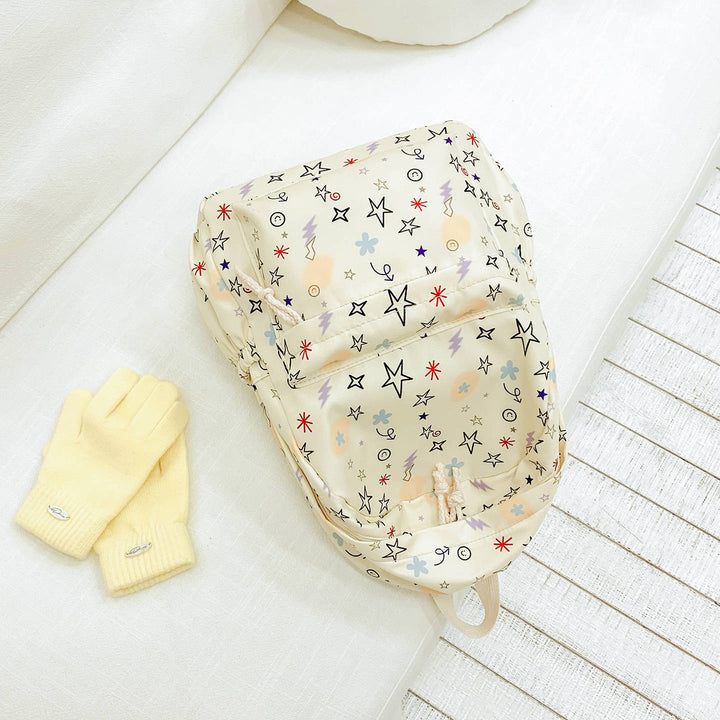 Stylish Patterned School Backpack Bowlift