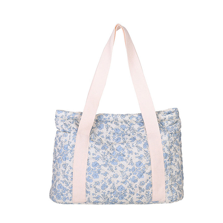 Stylish Floral Print Weekend Tote