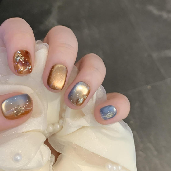 Art Nails In Elegant Gradient Color Bowlift