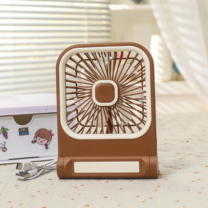 Women's portable mini fan with charming cat design Bowlift