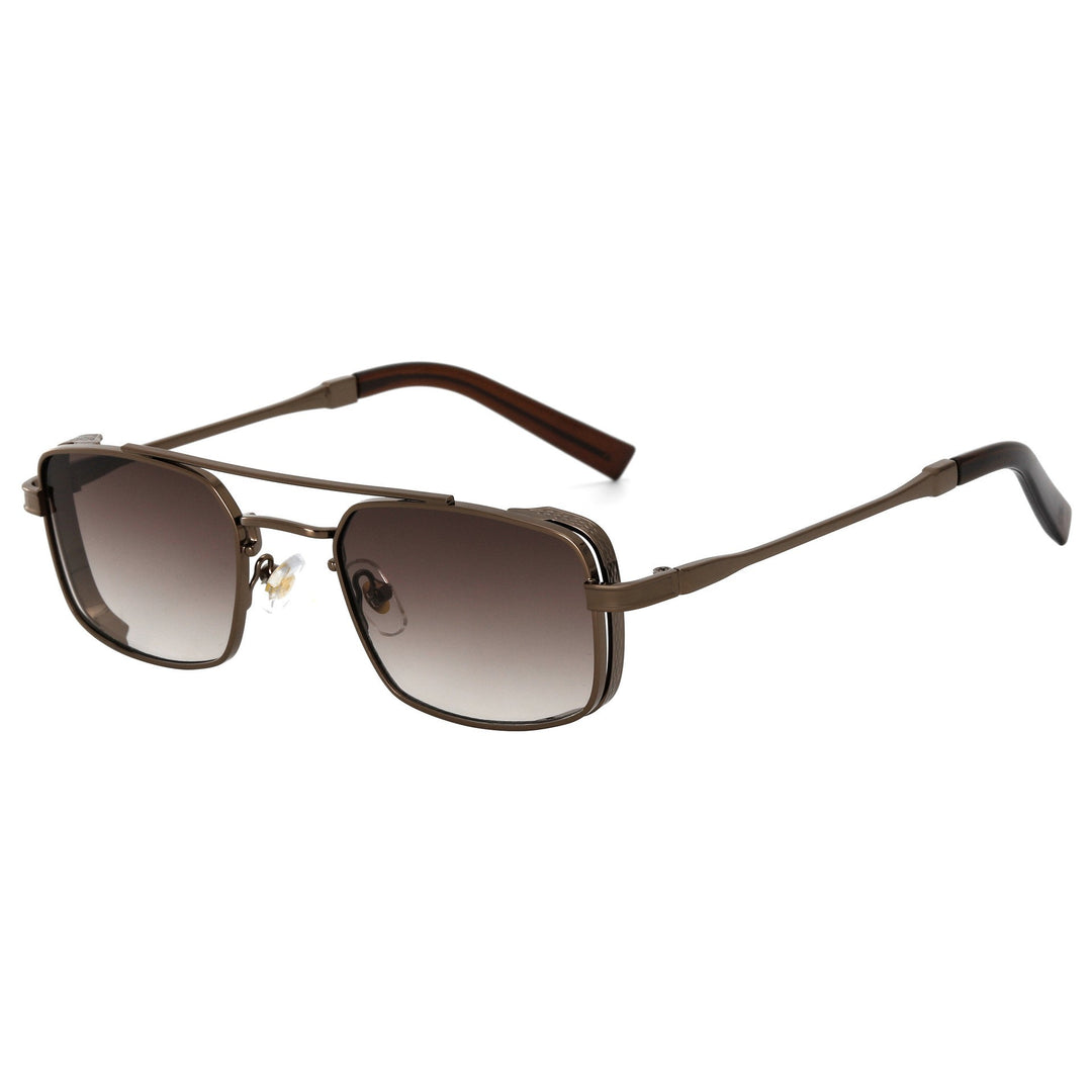 Ladies Fashion Sunglasses with Slim Metal Frame and High-Quality UV Protection Bowlift