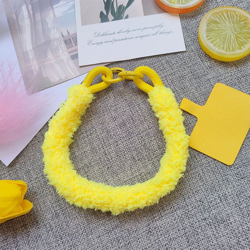 Cozy Fabric Phone Strap Bowlift