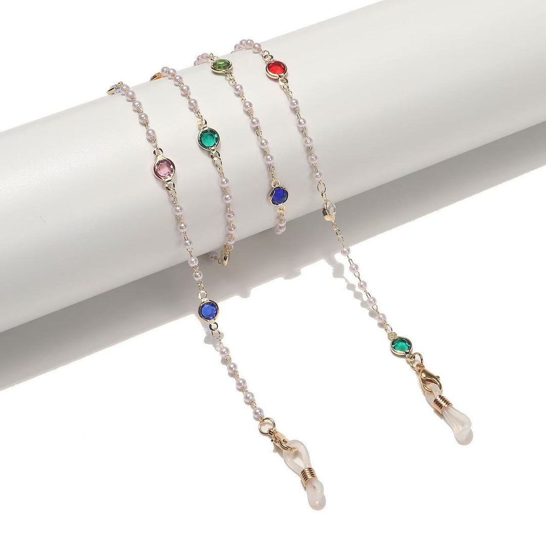 Colorful Beaded Eyewear Chain Bowlift