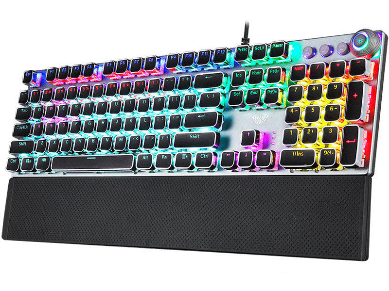 RGB Backlit Mechanical Gaming Keyboard Bowlift