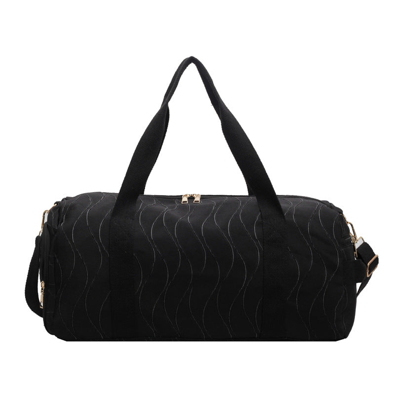 Elegant Embroidered Sports Duffel Bag Bowlift