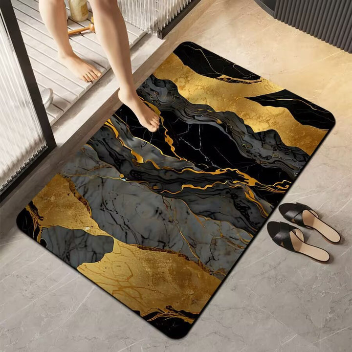 Luxurious Marble Finish Mat Bowlift