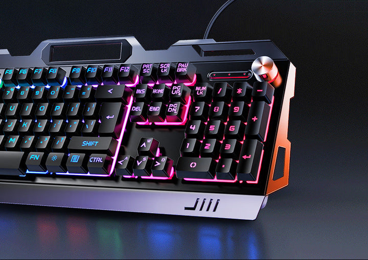 Gaming Keyboard and Headset Bowlift