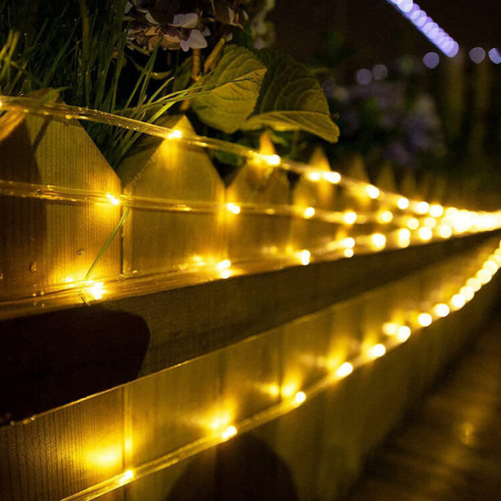 BowLift | LED Solar String Fairy Lights Waterproof Copper Wire Outdoor Tube Fairy Lights