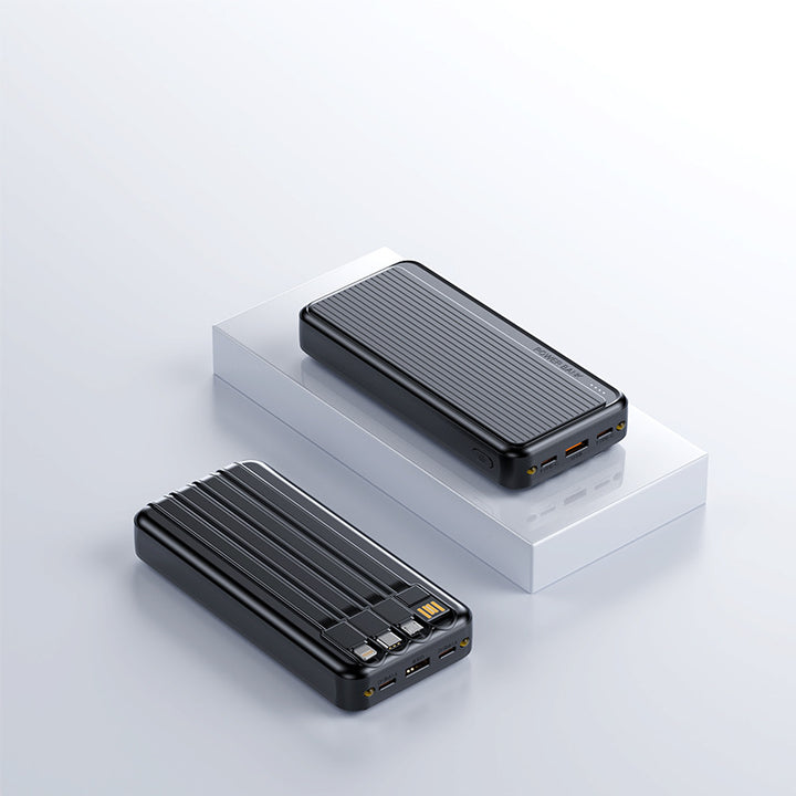 Multifunctional power bank with intelligent charging display Bowlift