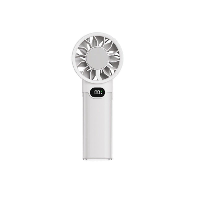 Handheld Portable Fan with LED Display Bowlift