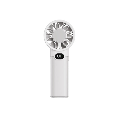 Handheld Portable Fan with LED Display Bowlift