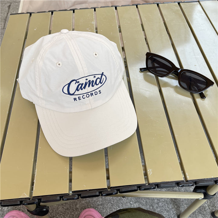 Unisex Embroidered Cotton Baseball Cap Bowlift