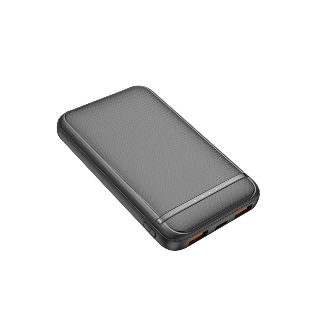 Portable power bank with elegant texture and digital charging indicator Bowlift