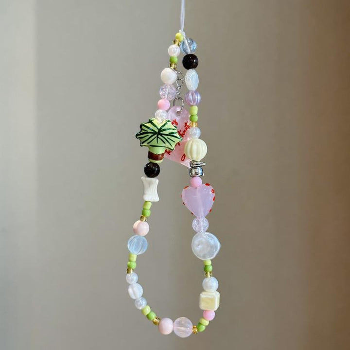 Creative Beaded Phone Charm Bowlift