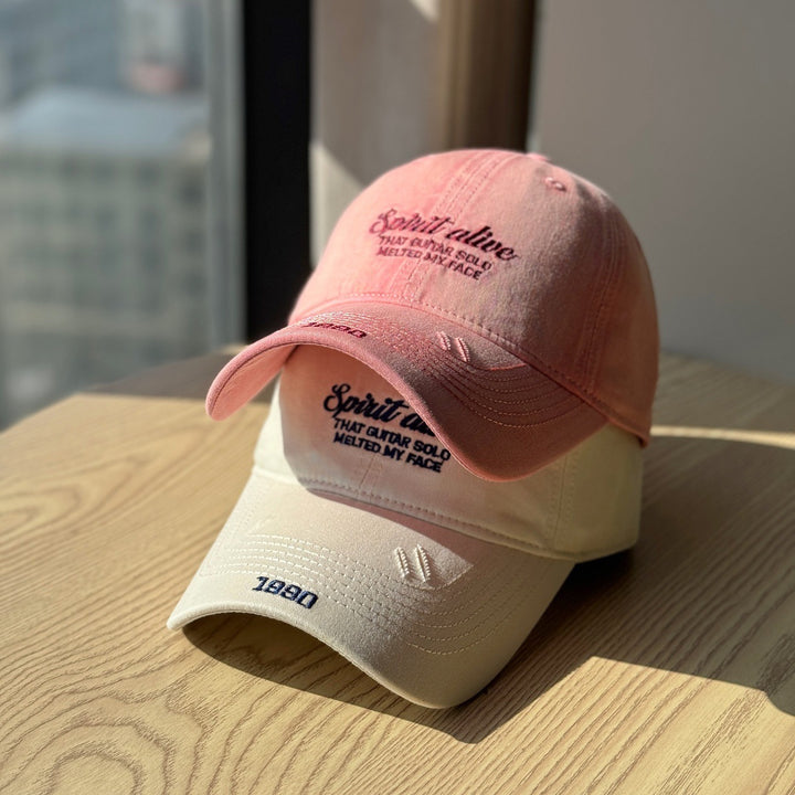 Men's Casual Distressed Cap Bowlift
