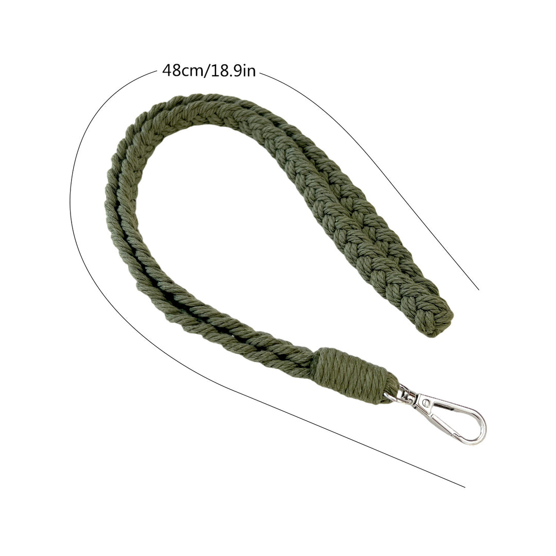 Braided Cotton Dog Leash Bowlift