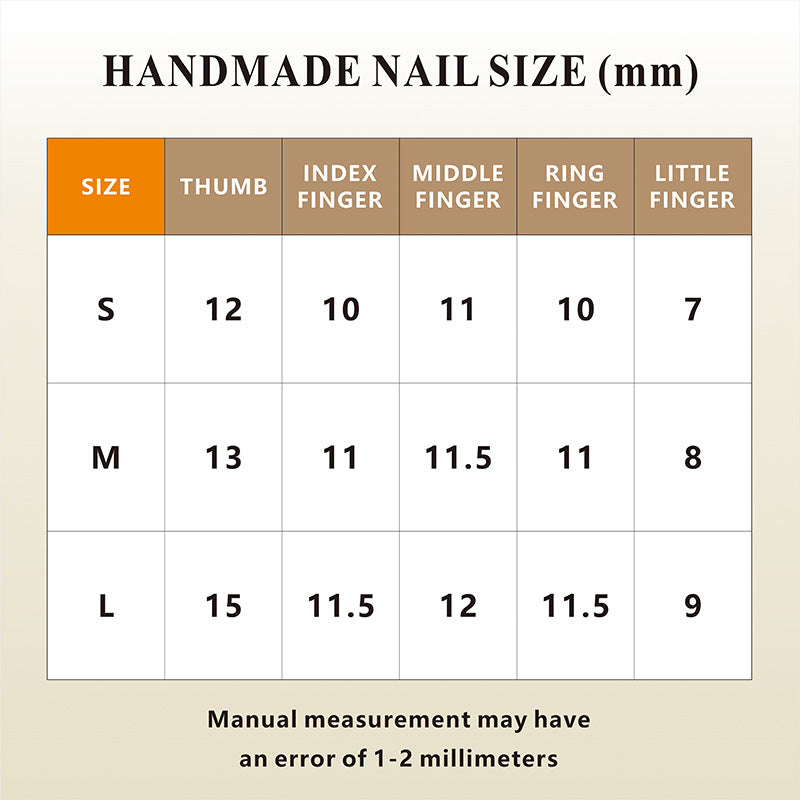 Luxury Artificial Nail Set Bowlift