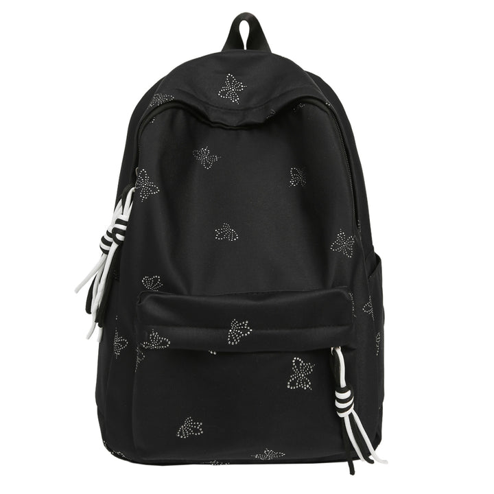 Backpack with Glittering Applications Bowlift