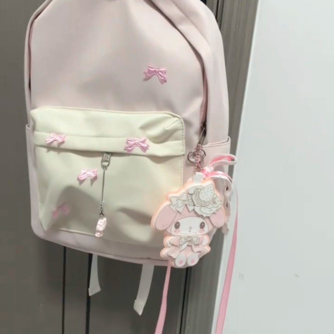 Cute Character-Themed Backpack Bowlift