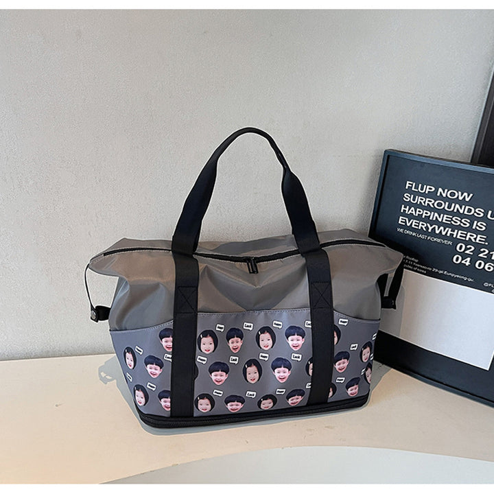 Playful Graphic Design Duffle