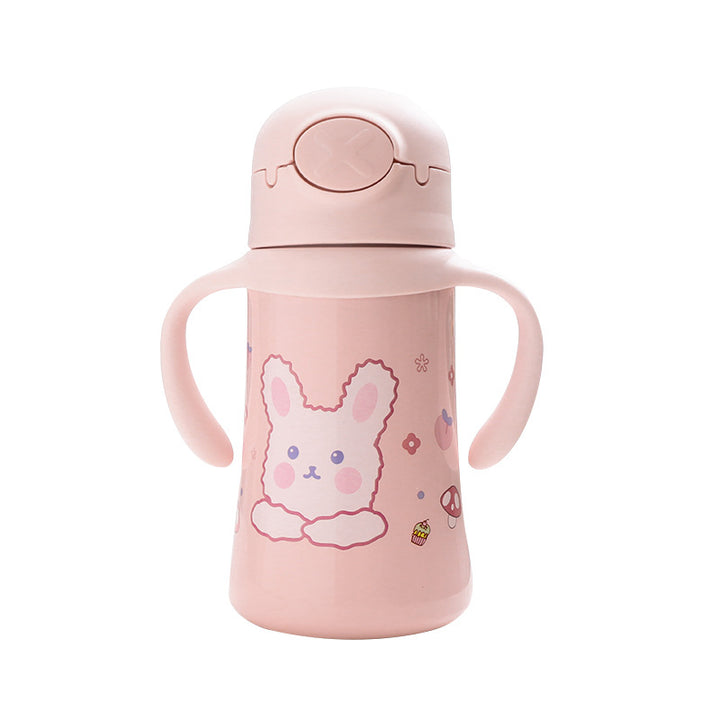 Child-friendly drinking bottle with adorable pig design Bowlift