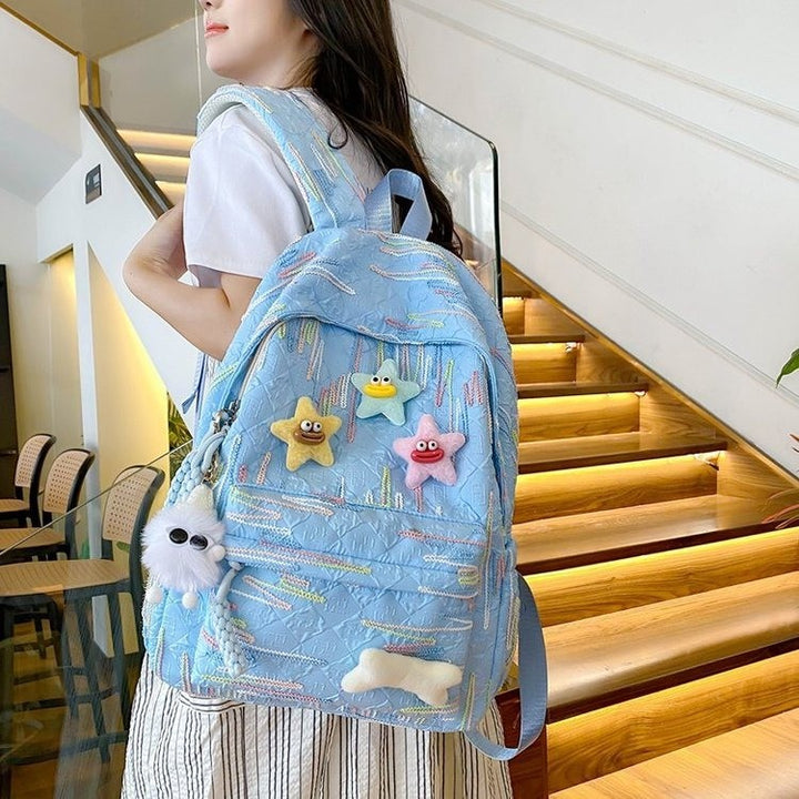 Fun-Filled Cartoon Themed Backpack Bowlift