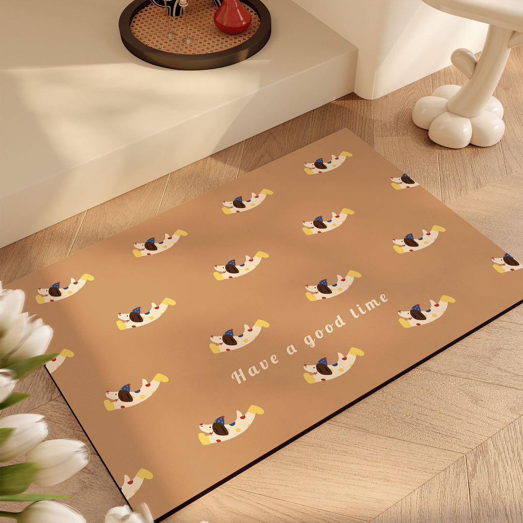 Cute Cartoon Animal Bath Mat Bowlift