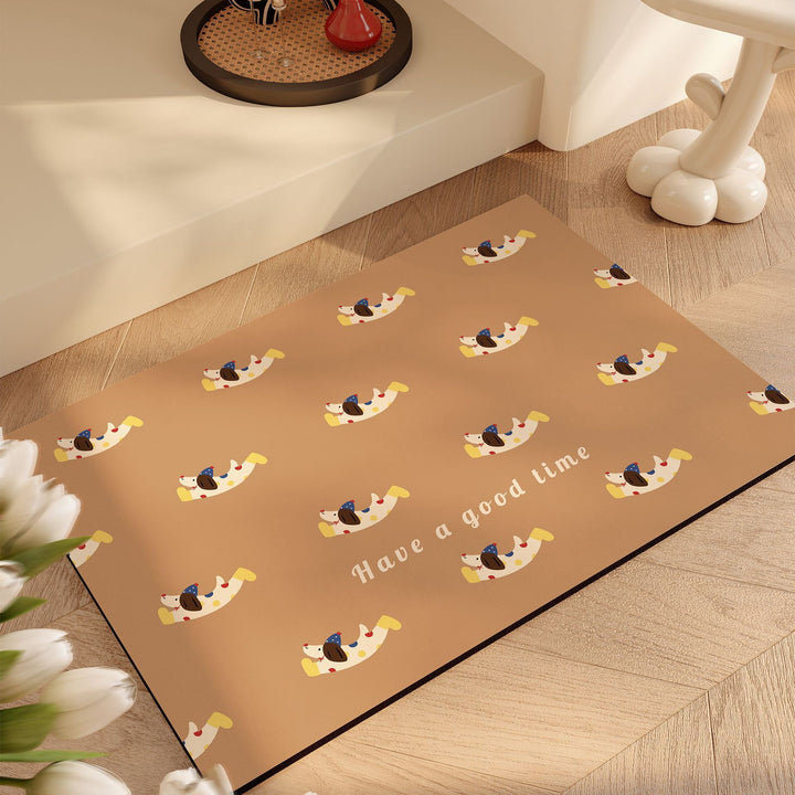 Cute Cartoon Animal Bath Mat Bowlift
