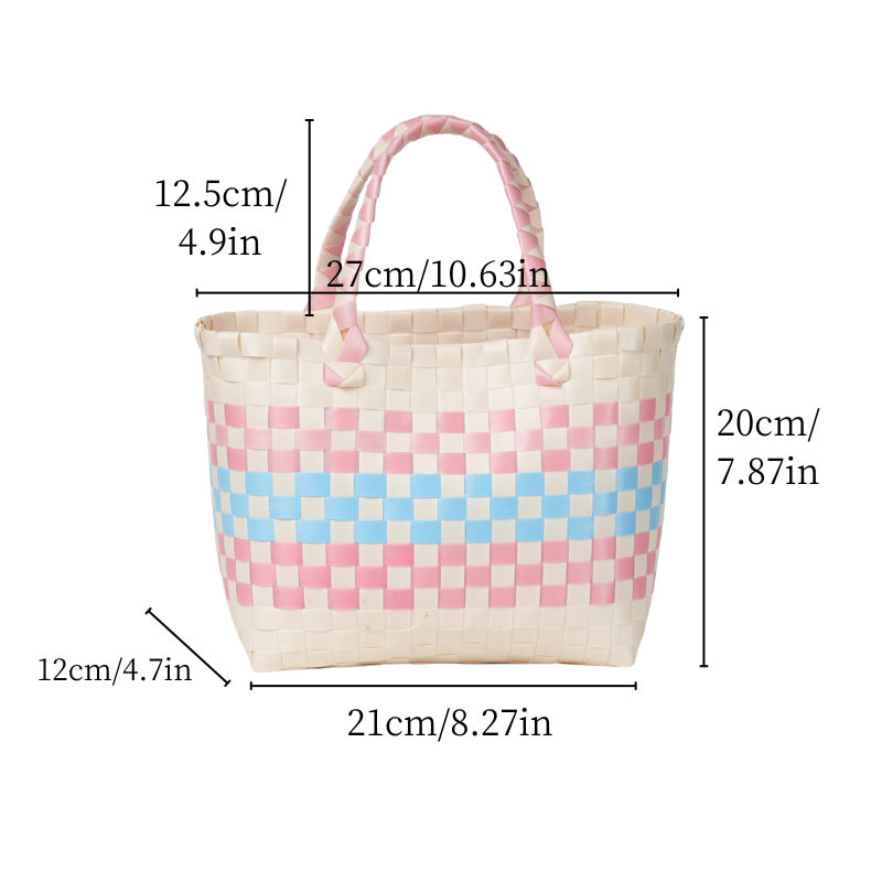 Handwoven Beach Bag Bowlift