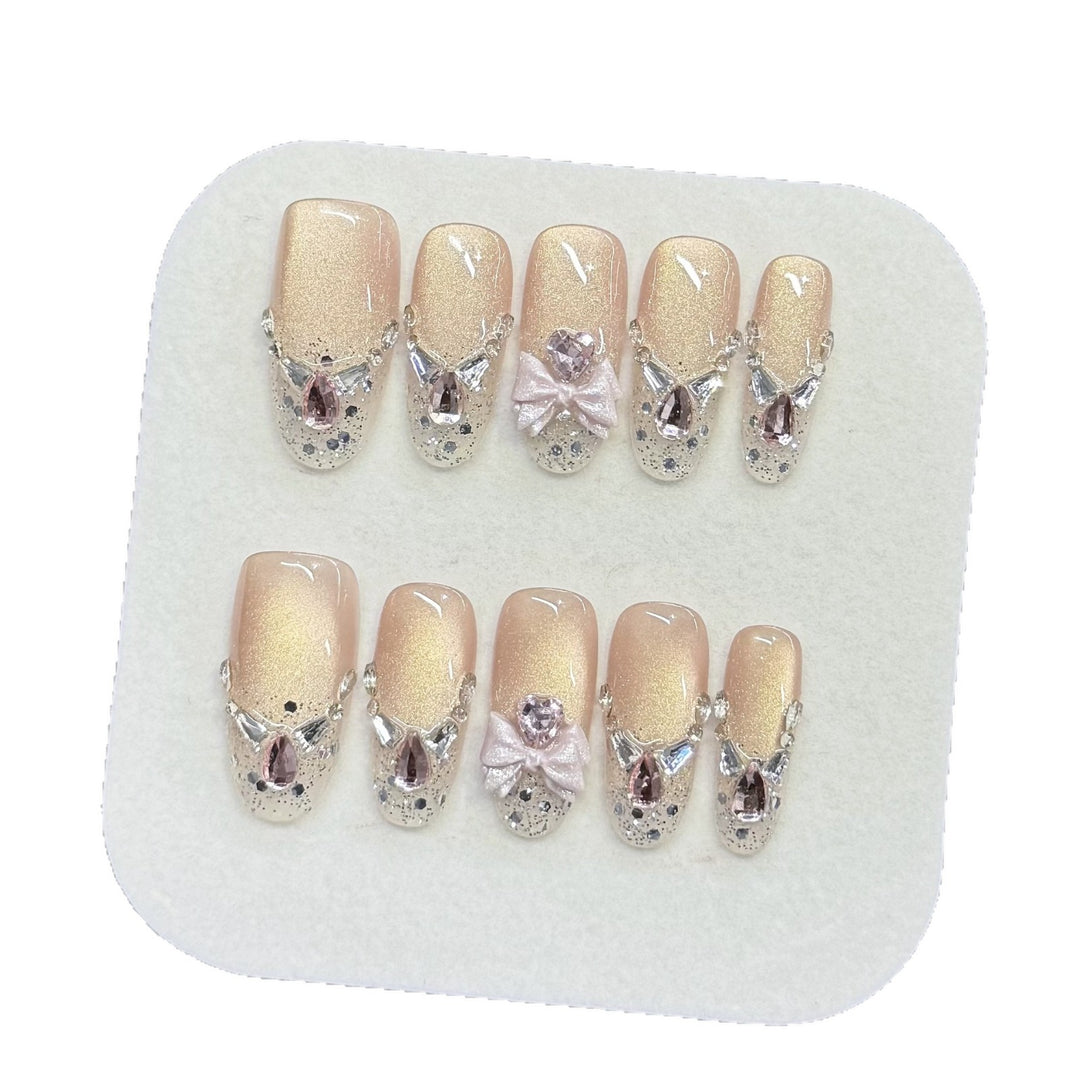 Decorative Press-On Nails Bowlift
