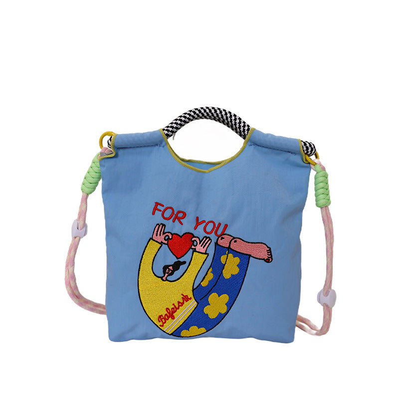 Shoulder bag with creative design and adjustable carrying system Bowlift