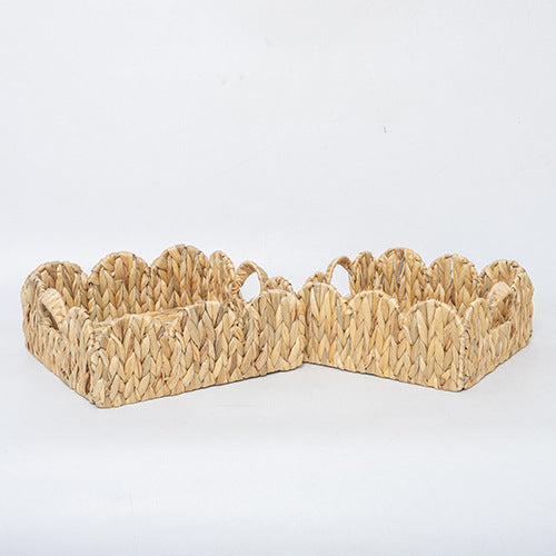 Handcrafted Natural Woven Storage Bin Bowlift