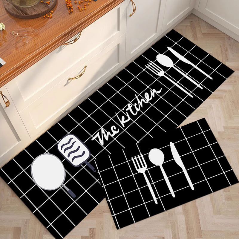 Cute Bear-Themed Kitchen Mat Bowlift