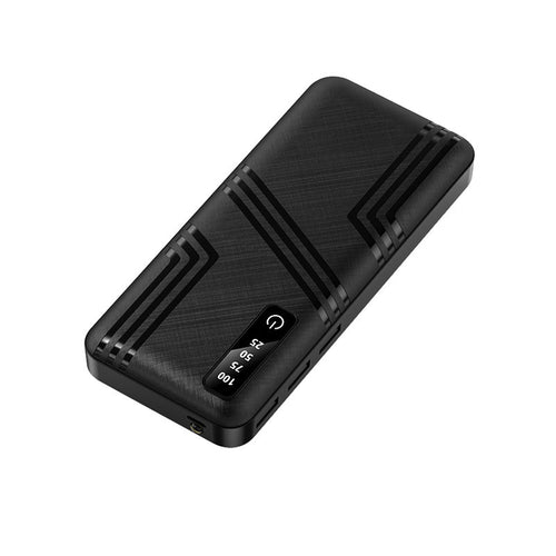 Portable power bank with multifunctional fast charging connector and LCD display Bowlift