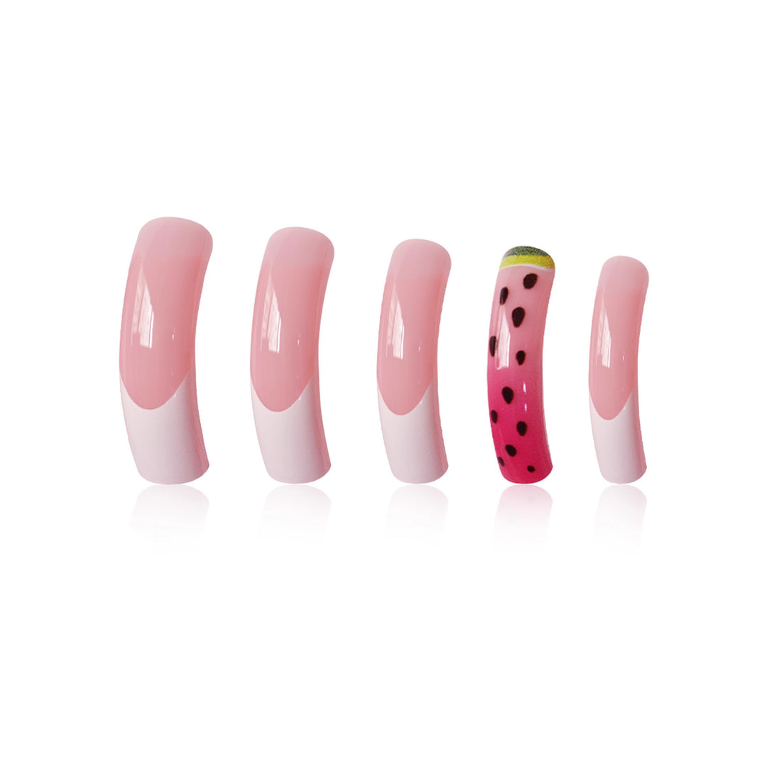 Creative Watermelon Nail Art Extensions Bowlift