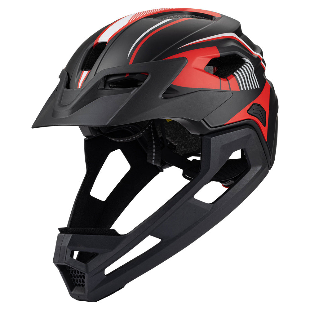 Adjustable Mountain Biking Helmet Bowlift