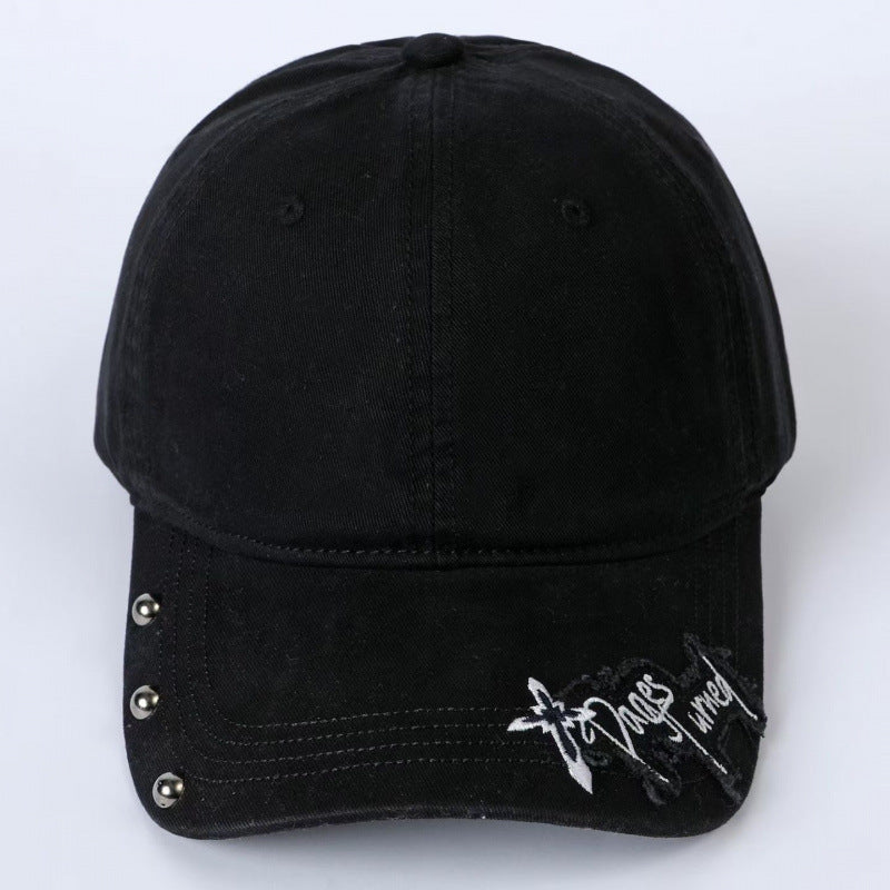 Women's Embroidered Adjustable Baseball Cap Bowlift