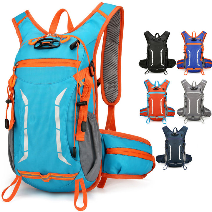 Unisex nan lighter Trailrunning hydration backpack with hip belt pockets, hydration bladder compartment, and breathable back padding Bowlift