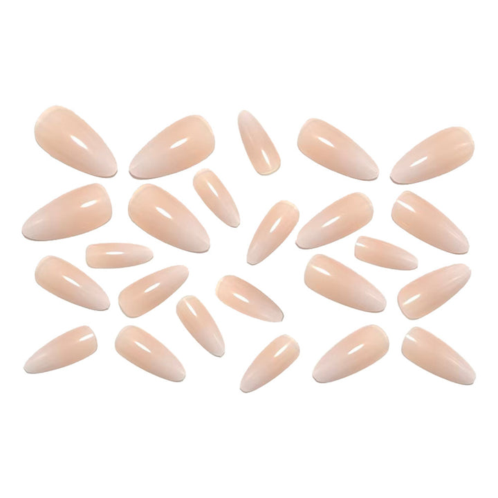 Artificial nails with elegant French design Bowlift