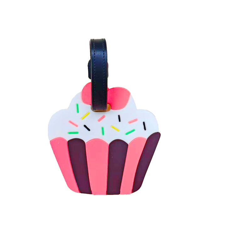 Unisex Luggage Tag in Chocolate Format Bowlift