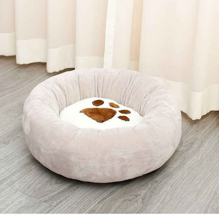Cozy Round Dog Bed