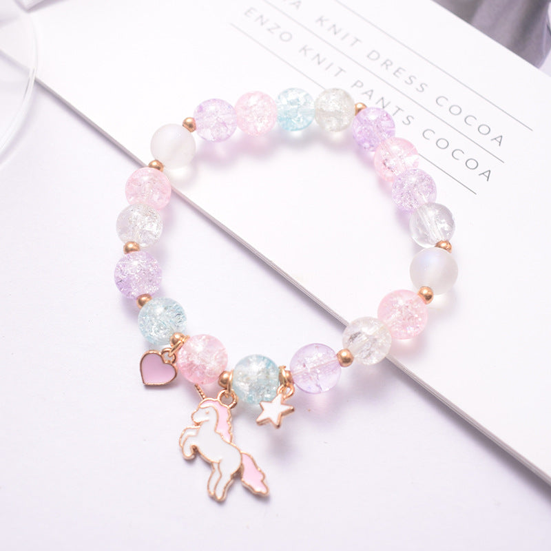 Whimsical Beaded Charm Bracelet Bowlift