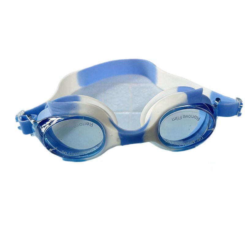 Water sports swimming goggles with ergonomic design and adjustable head strap Bowlift
