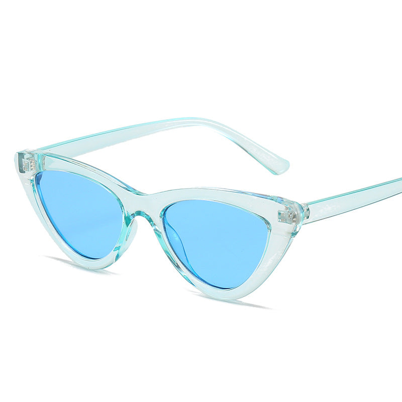 Ladies Cat-Eye Sunglasses with Futuristic Design and Sturdy Frame Bowlift