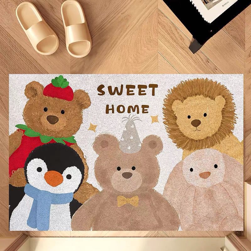 Fun Cartoon-Themed Welcome Mat Bowlift