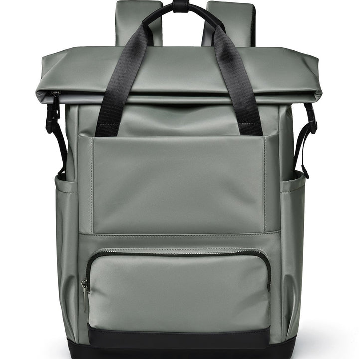 Durable Waterproof Roll-Top Backpack Bowlift