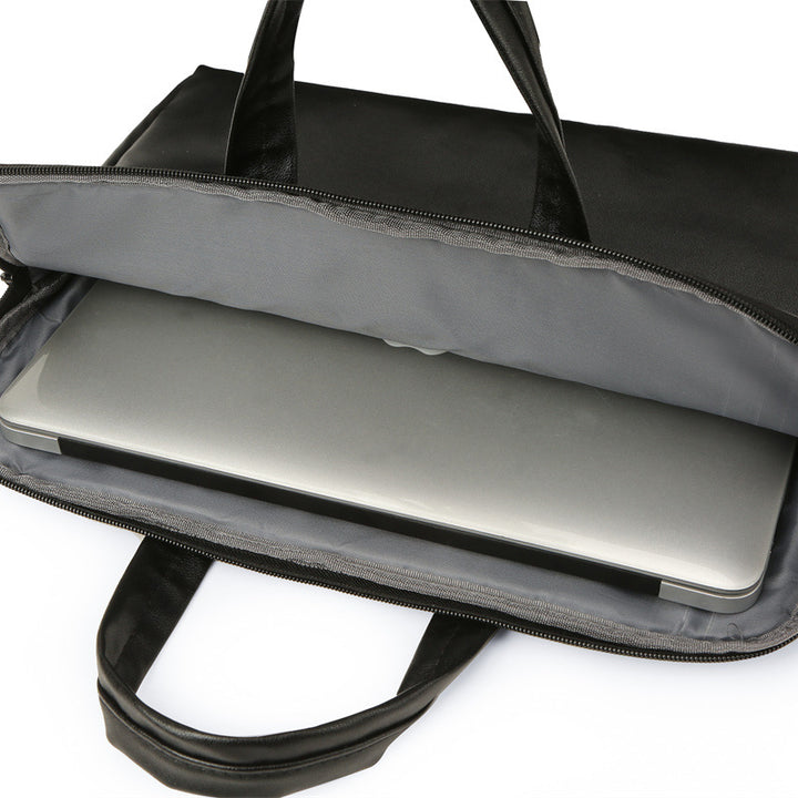 Professional Leather Laptop Sleeve Bowlift